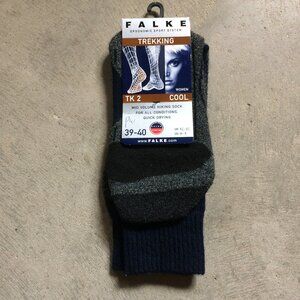 Womens Falke Trekking TK 2 Hiking Socks 39-40
